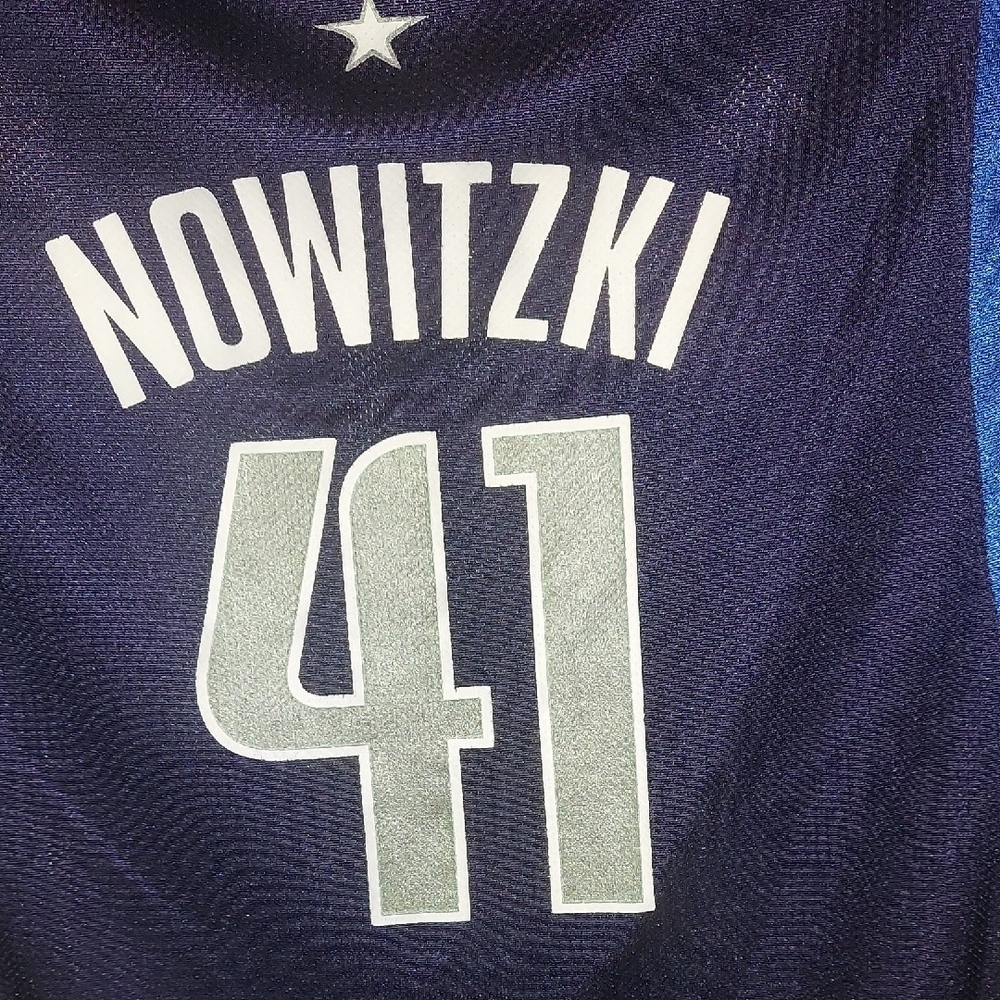 Adidas Dallas Navy and Blue Jersey - Picture 3 of 9